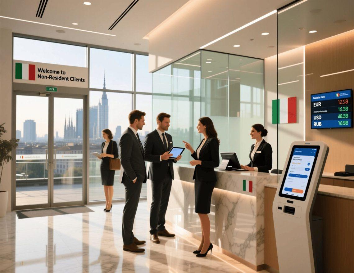 банковский счет в италии bank account in Italy